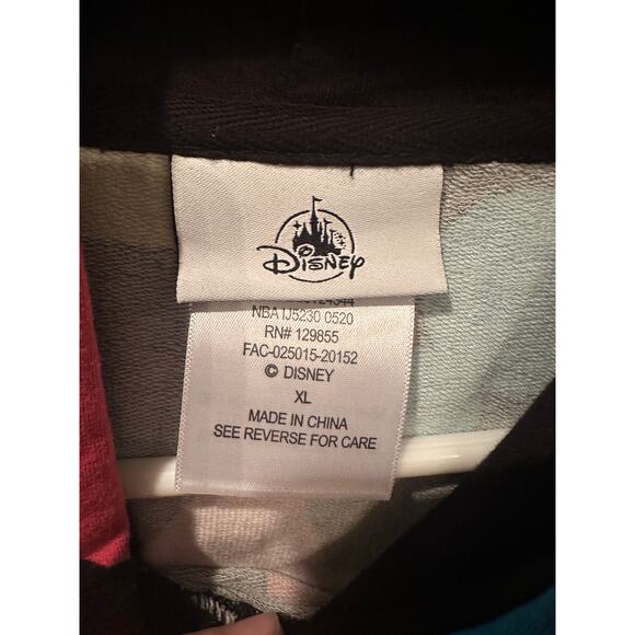 NWT Disney Parks 80s 90s Mickey Mouse Icon Cropped throw back hoodie XL - Picture 3 of 4